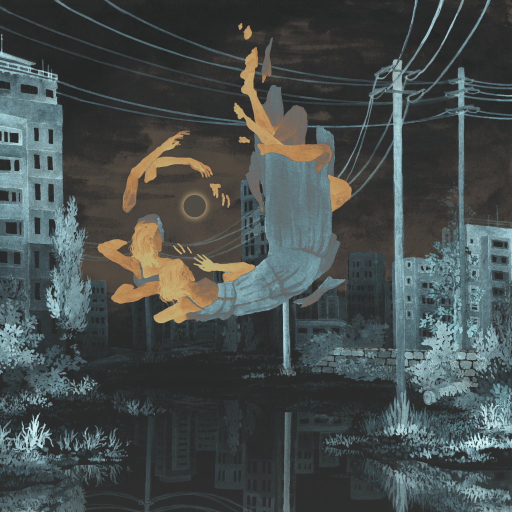 album cover illustration
